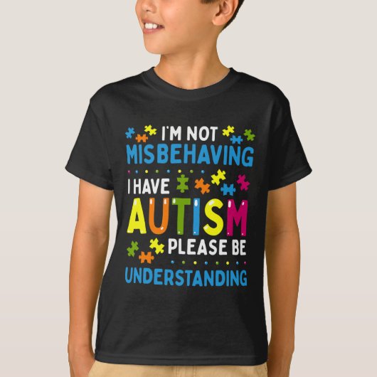 T-shirt Autism (Devant)