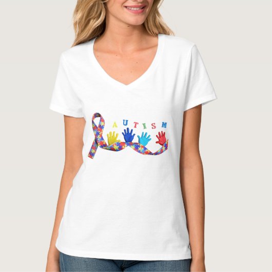 T-shirt Autism (Devant)