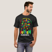 T-shirt Autism Awareness Accept Understand Love Support Au (Devant entier)