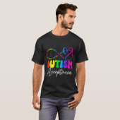 T-shirt Autism Awareness Acceptance Infinity Symbol Advoca (Devant entier)