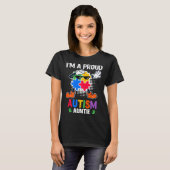 T-shirt Autism Awareness Aunt Autistic Child Diversity  2 (Devant entier)
