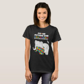 T-shirt Autism Awareness Dad Accept Proud Autism Son Dad E (Devant entier)
