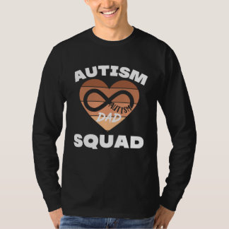 T-shirt Autism Awareness Dad Of Autistic Son Kids Autism D