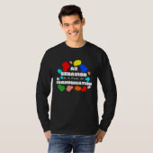 T-shirt autism awareness day All Behavior Is A Form Of Com (Devant entier)