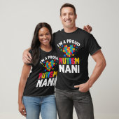 T-shirt Autism Awareness Matching Family I'm a Proud Autis (Unisexe)