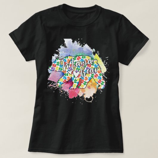 T-shirt Autism Awareness Puzzle Christmas Autistic Xmas Pa (Design devant)