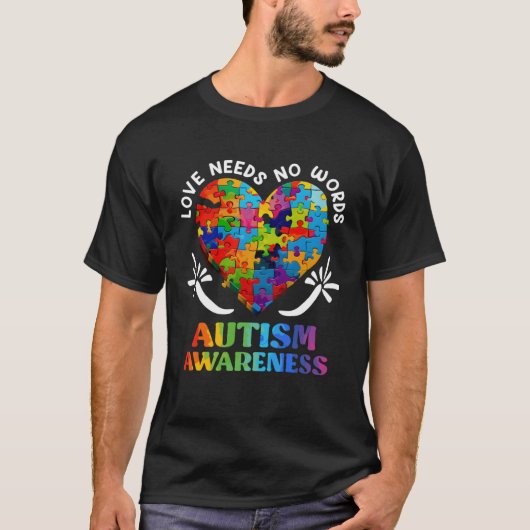 T-shirt Autism Awareness Solidarity and Neurodiversity (Devant)