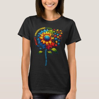 T-shirt Autism Awareness Sunflower Men Women Kids Autism S