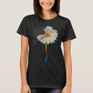 T-shirt Autism Awareness  Sunflower Ribbon