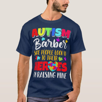 T-shirt Autism Barber certaines personnes regardent leurs