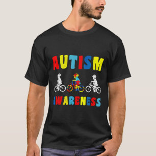 T-shirt Autism Cycling Players  Autism Awareness Month