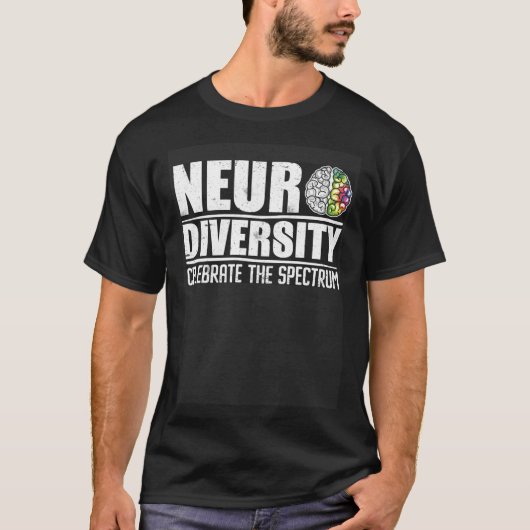 T-shirt Autism diversity neurodiversity autistics Awarenes (Devant)