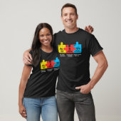 T-shirt Autism Elements Periodic Table Awareness ASD Men W (Unisexe)