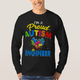 T-shirt Autism Engineer Sensibilisation sur l'autisme Acce