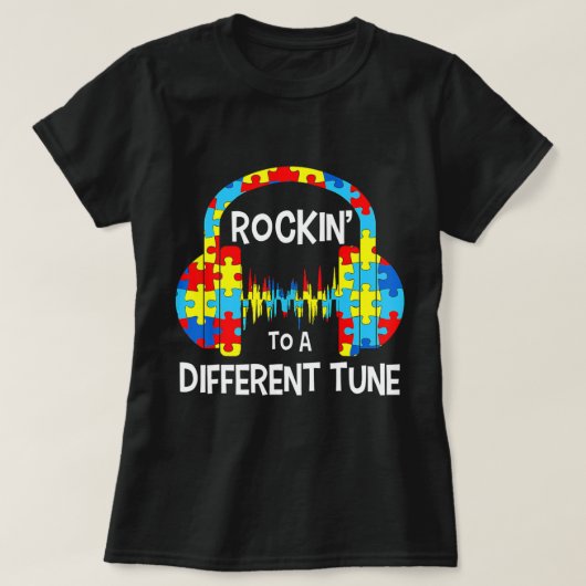 T-shirt Autism Game (Design devant)