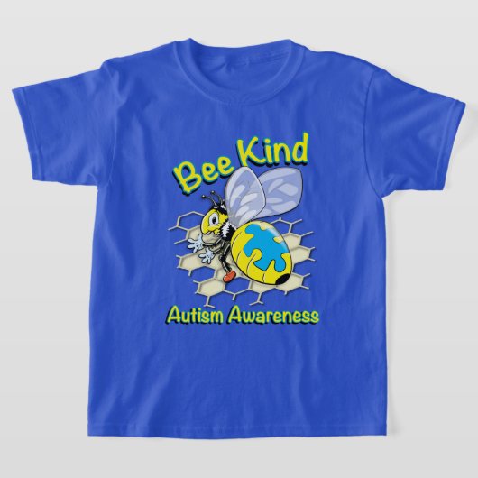 T-shirt Autism Honey Bee (Poser)