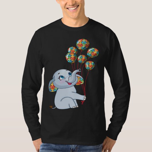 T-shirt Autism is my Incredible talent Baby Elephant Autis (Devant)