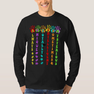 T-shirt Autism Maman Sensibilisation sur l'autisme Autisti
