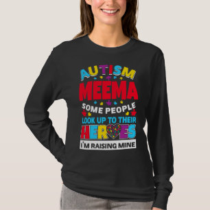 T-shirt Autism Meema Les Gens Cherchent Leurs Héros Rising