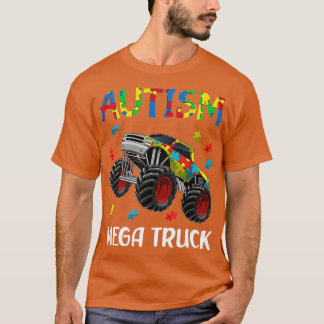 T-shirt Autism Mega Truck 3