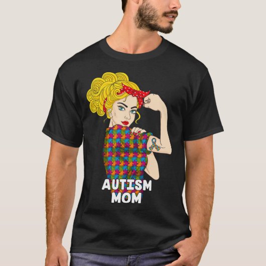 T-shirt Autism Mom Autism Awareness Kindness Support Autis (Devant)