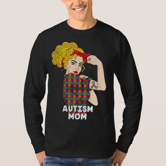 T-shirt Autism Mom Autism Awareness Kindness Support Autis (Devant)