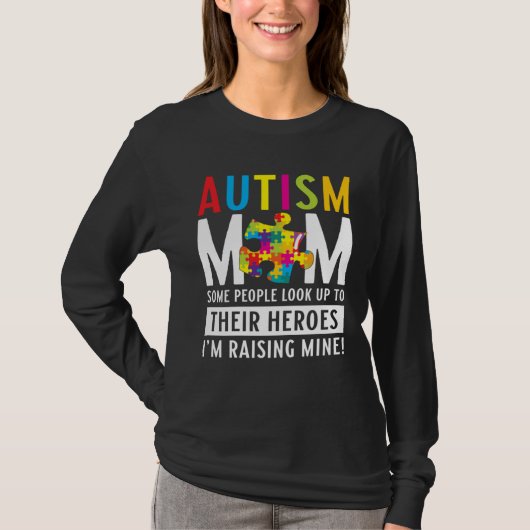 T-shirt Autism Mom Puzzle Autism Awareness Puzzle Piece (Devant)