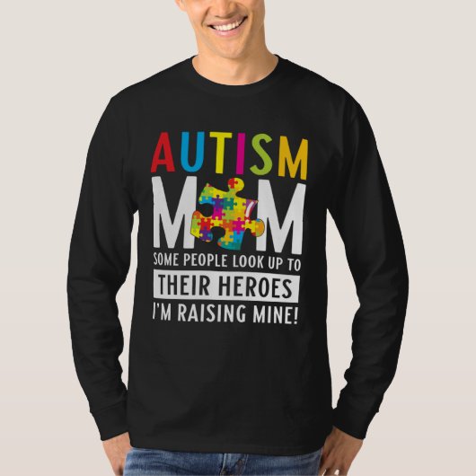 T-shirt Autism Mom Puzzle Autism Awareness Puzzle Piece (Devant)