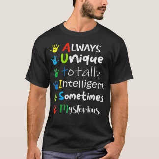 T-shirt Autism Mom Sensibilisation sur l'autisme Autistic 