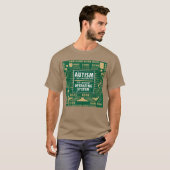 T-shirt Autism Not Error Different Operating System Autist (Devant entier)