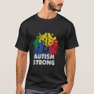T-shirt Autism Proud Strong Autistic Awareness