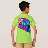 T-shirt Autism Shark (Dos entier)