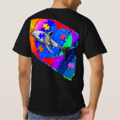 T-shirt Autism Shark MEN (Dos)