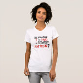 T-shirt autisme (Devant entier)
