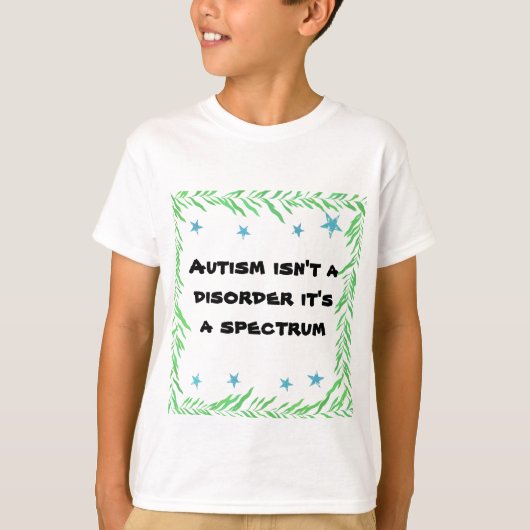 T-Shirt Autisme (Devant)