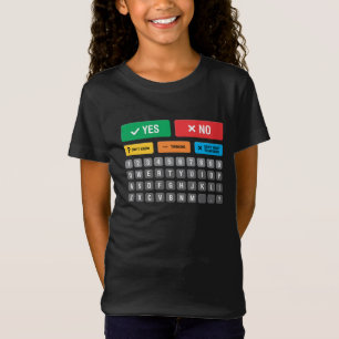 T-Shirt Autisme anglais AAC PECS Pointing Communication 05