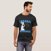 T-shirt Autisme-Appréciez les différences Sensibilisation (Devant entier)