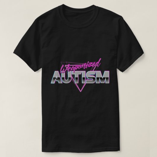 T-shirt Autisme armé (Design devant)