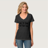 T-shirt Autisme Au Ti Sm Tableau Périodique Des Éléments S (Devant entier)