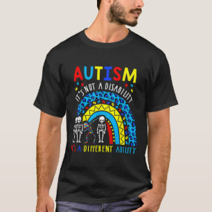 T-shirt Autisme Autisme Ce N'Est Pas Un Handicap C'Est Une