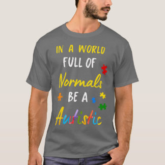 T-shirt Autisme autiste Sensibilisation sur l'autisme Jour