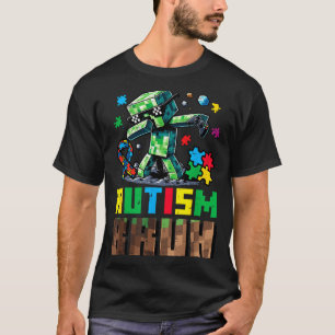 T-shirt Autisme bruh dab trouble du spectre autistique sen