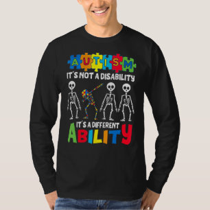 T-shirt Autisme Ce n'est pas un handicap C'est un handicap