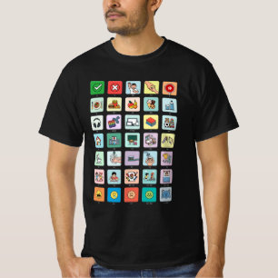 T-shirt Autisme chinois AAC PECS Pointing Communication 04