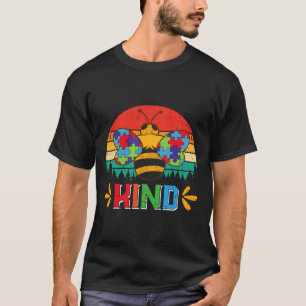 T-shirt Autisme Citation Abee Genre Autisme Rétro