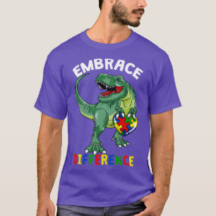 T-shirt Autisme Dinosaur