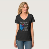 T-shirt Autisme Enseignant Pièce Enfant Spécial Femmes Aut (Devant entier)