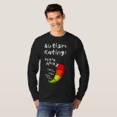 T-shirt Autisme épicé (Devant entier)