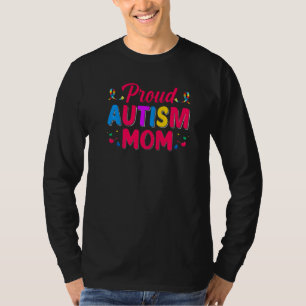 T-shirt Autisme Fière Maman Enfants Autisme Soeur Garçons