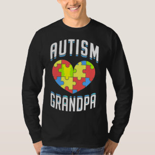 T-shirt Autisme grand-père Sensibilisation sur l'autisme J